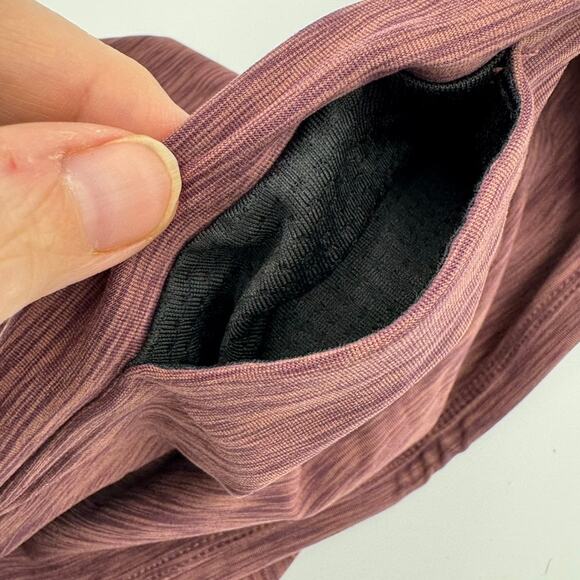 prAna Kimble Short XS Flannel Heather high rise yoga biker shorts NWT - Picture 4 of 9